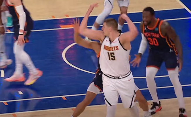 Gražiausias NBA nakties epizodas - efektingas N. Jokičiaus perdavimas (VIDEO)